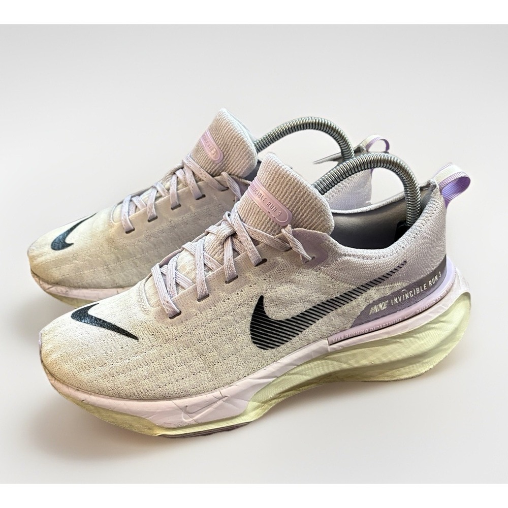 Nike ZoomX Invincible Run Flyknit 3 Women Size 8.5 Purple Running Shoes Sneakers